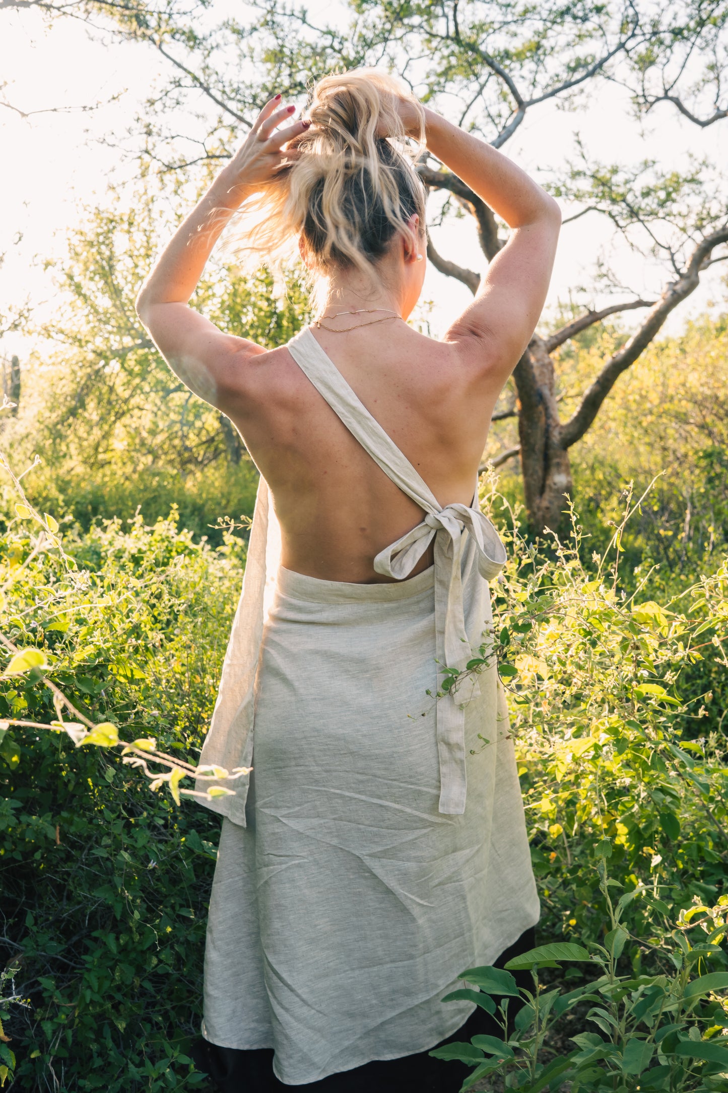 Falda-Vestido de Lino