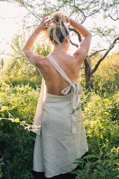 Falda-Vestido de Lino