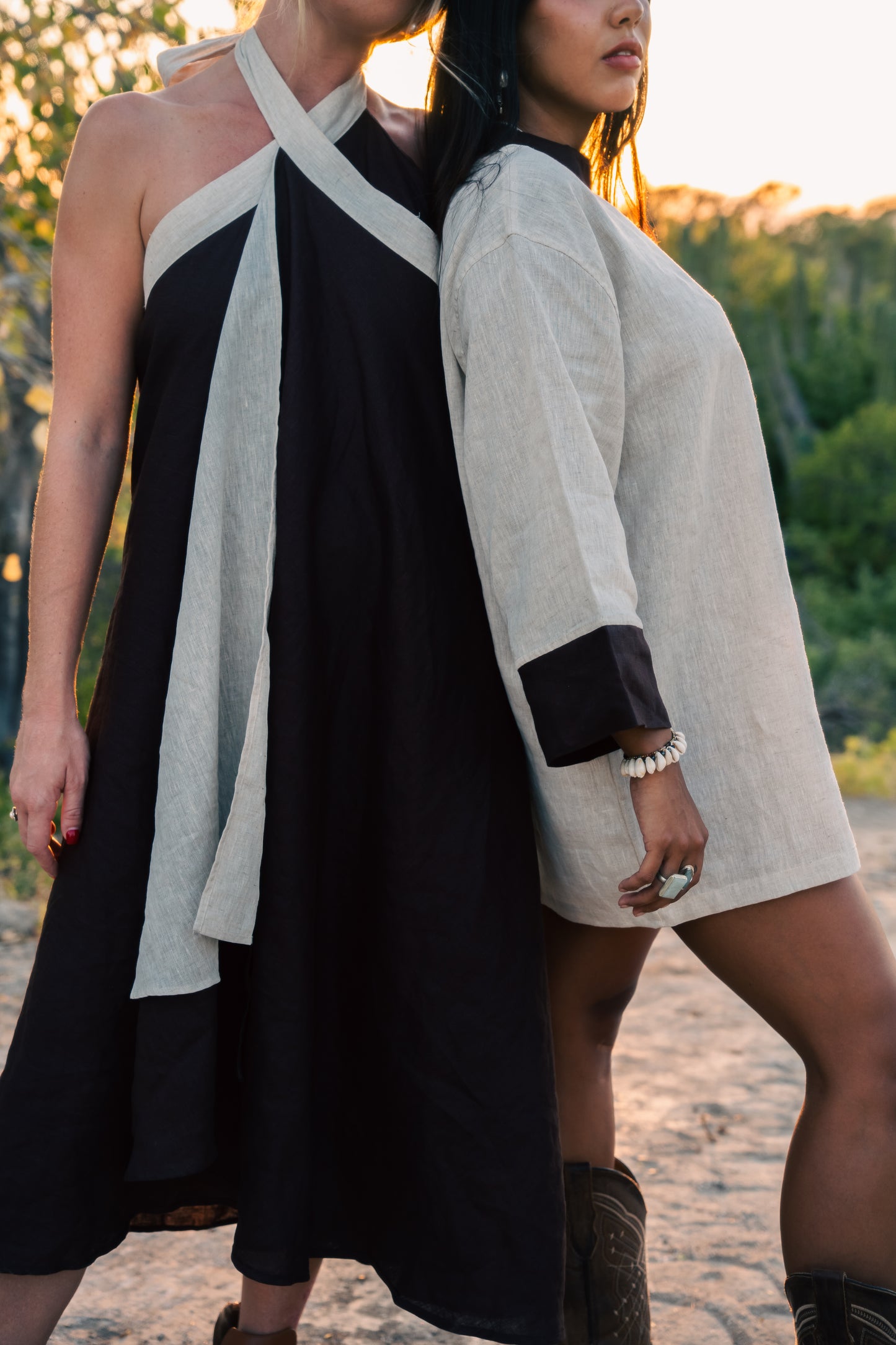 Falda-Vestido de Lino