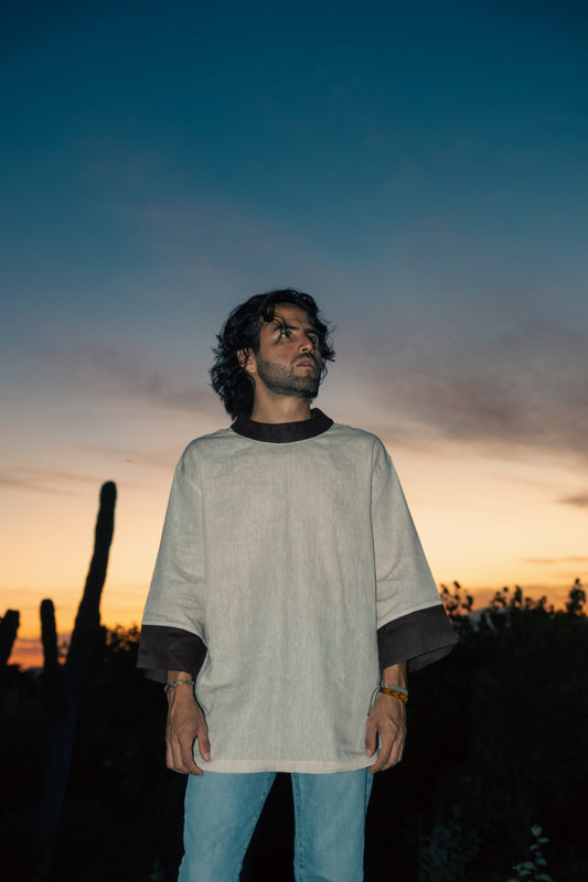 Camisa-Vestido de Lino